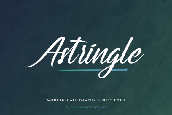 Astringle Font - Preview 1