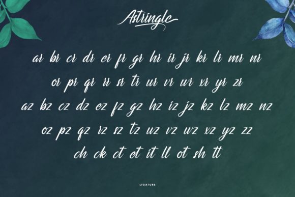 Astringle Font - Preview 6