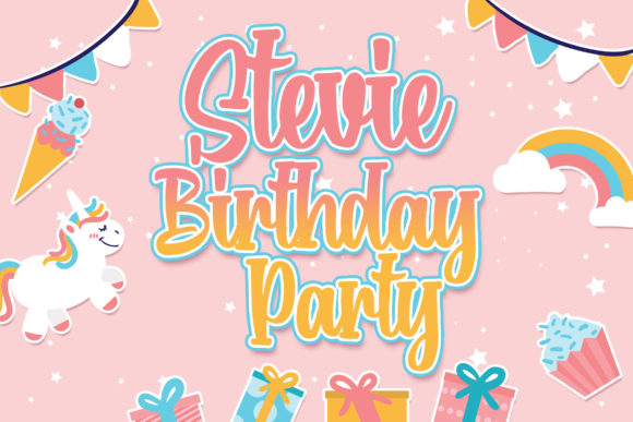 Baby Paisley Font - Preview 4