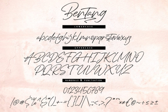 Bentang Font - Preview 4