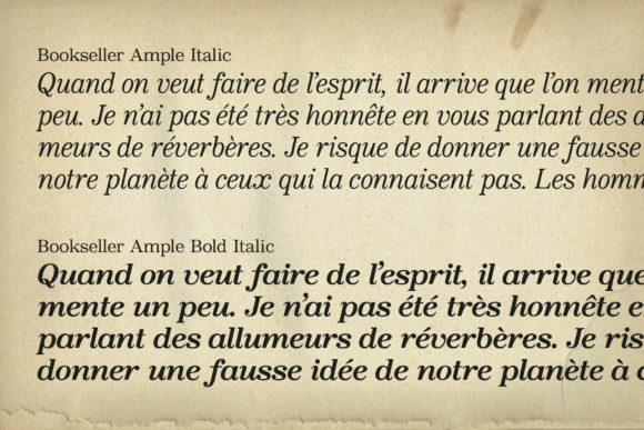Bookseller Bk Ample Font - Preview 3