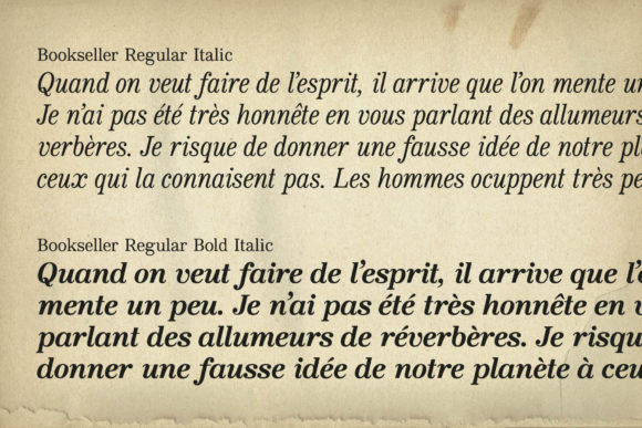 Bookseller Bk Regular Font - Preview 3