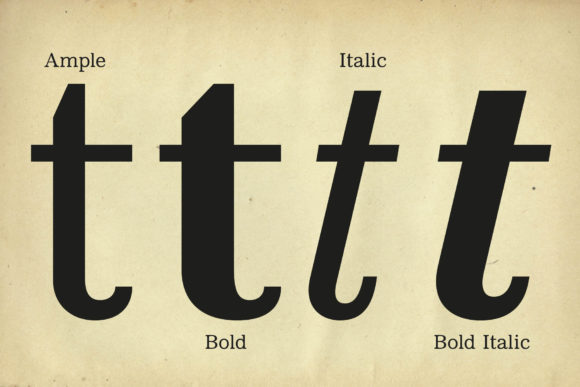 Bookseller Cp Ample Font - Preview 6
