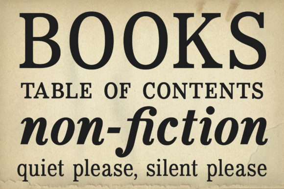Bookseller Cp Reduced Font - Preview 1