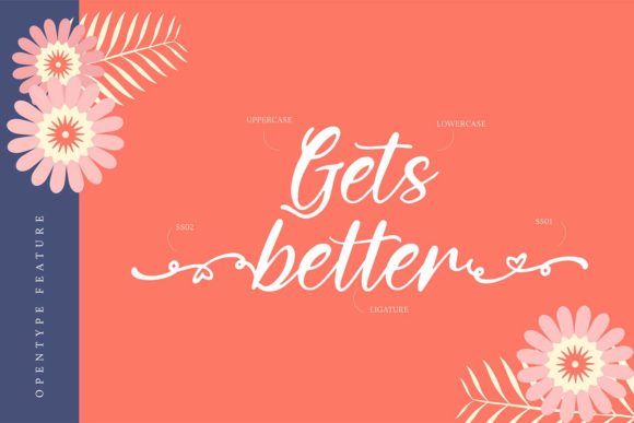 Callistin Font PNG with transparent background - Preview 3