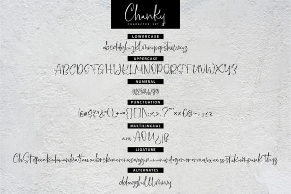 Chunky Font - Preview 5