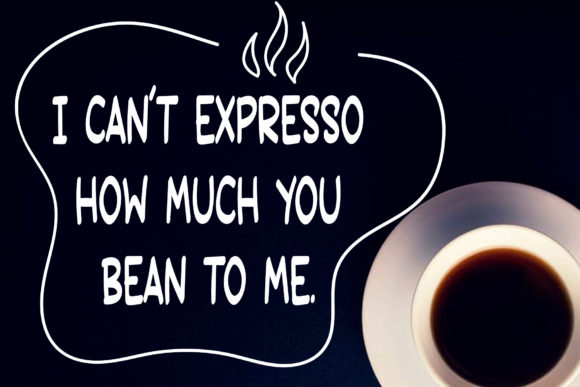 Coffee Factory Font - Preview 1