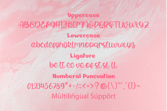 Cutties Font - Preview 5