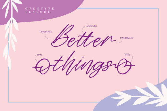 Deanica Font PNG with transparent background - Preview 3