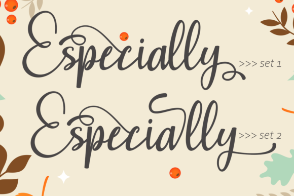 Especially Font - Preview 3