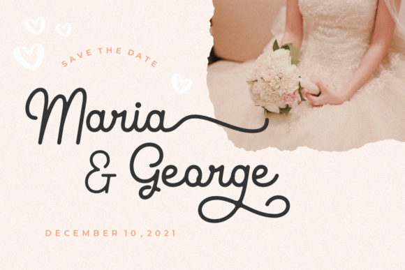 Fioretta Font PNG with transparent background - Preview 1
