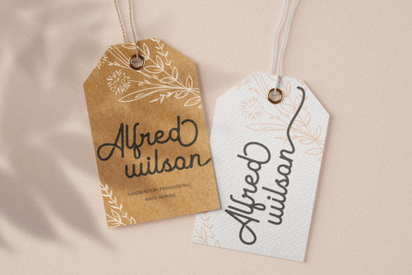 Fioretta Font PNG with transparent background - Preview 3