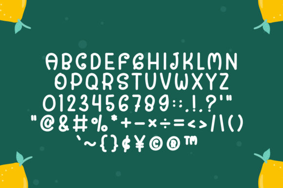 Fresh Drinks Font - Preview 4