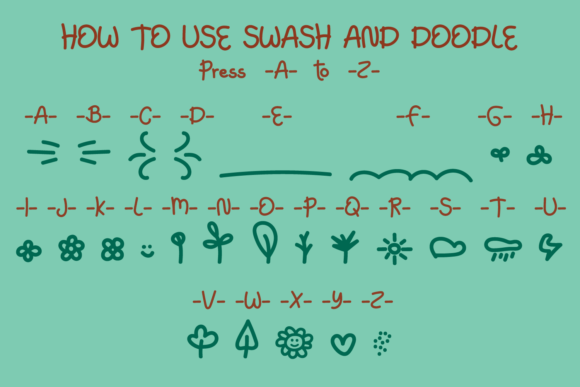 Green Kids Font - Preview 6