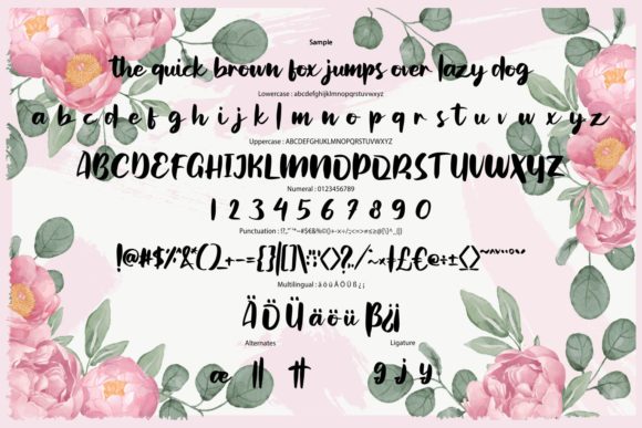 Halisel Font - Preview 5
