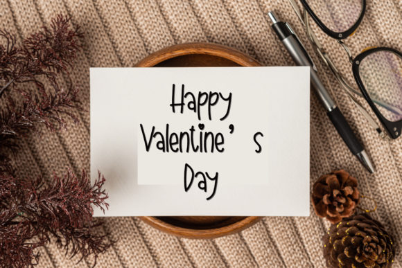 Happy Valentine Font - Preview 2