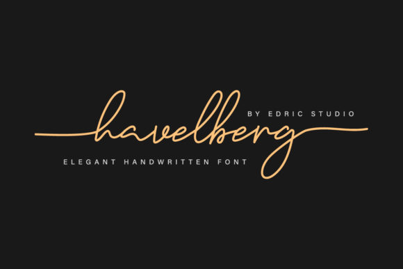 Havelberg Font - Preview 1