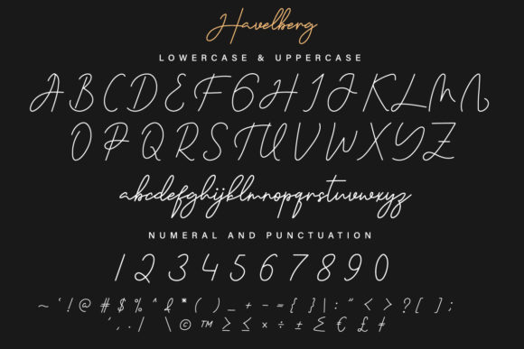 Havelberg Font - Preview 5