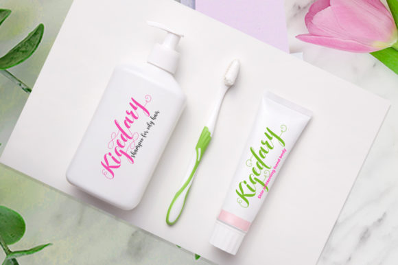 Kadupul Flowers Font PNG with transparent background - Preview 4