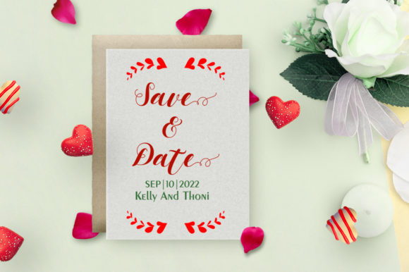 Kadupul Flowers Font PNG with transparent background - Preview 5
