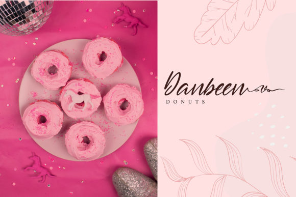 Kaleenay Font PNG with transparent background - Preview 1