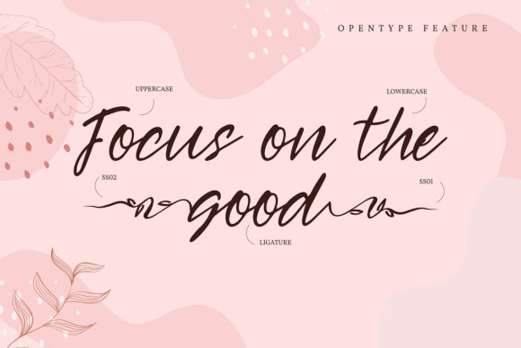 Kaleenay Font PNG with transparent background - Preview 3