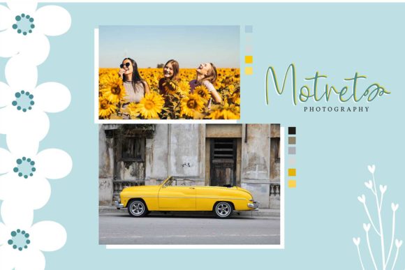 La Fillea Font PNG with transparent background - Preview 2