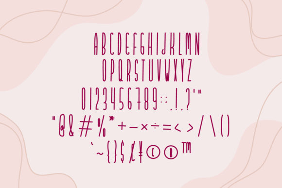 Lovely Land Font PNG with transparent background - Preview 4