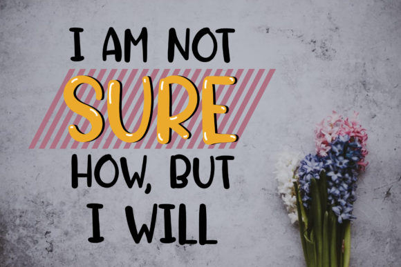 Lovely Word Font PNG with transparent background - Preview 3