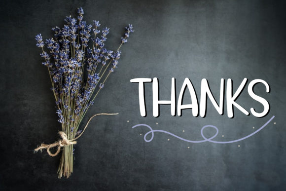Lovely Word Font PNG with transparent background - Preview 4