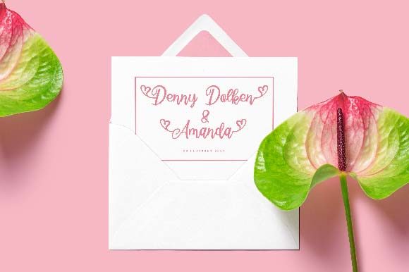 Malistiona Font PNG with transparent background - Preview 1
