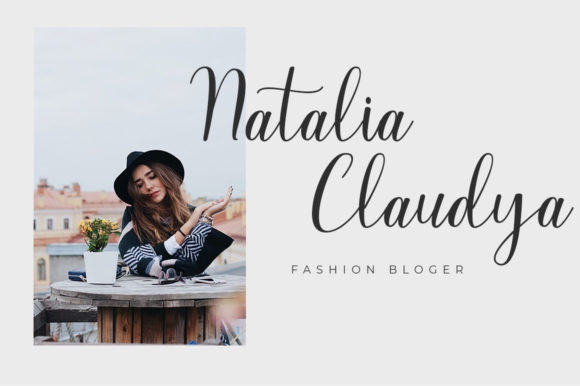 Margherita Font PNG with transparent background - Preview 2