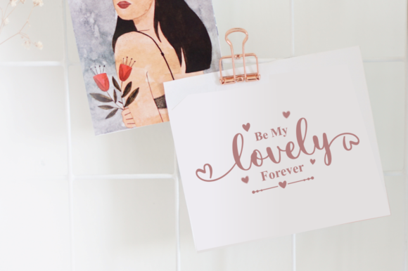 Merciful Heart Font font preview - 1