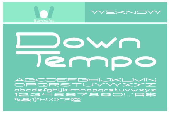 Metro City Font PNG with transparent background - Preview 4