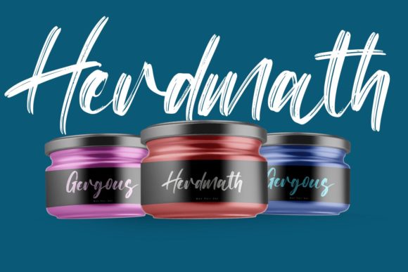 Monera Calm Font PNG with transparent background - Preview 1