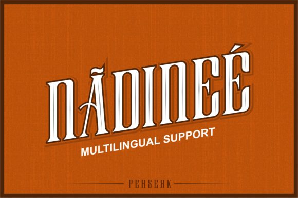 Perserk Font PNG with transparent background - Preview 2