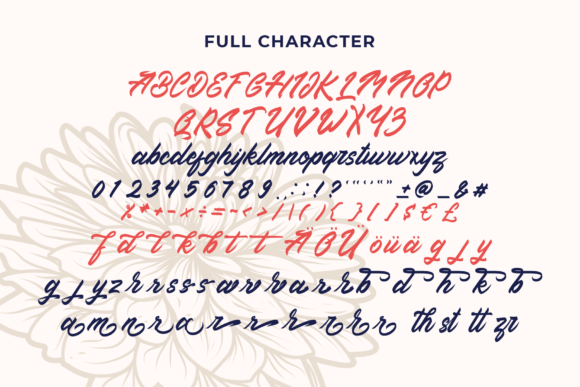 Powerfulm Samara Font PNG with transparent background - Preview 2