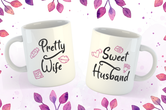 Purple Rosallia Font PNG with transparent background - Preview 1