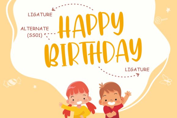 Babyque  Font - Preview 5