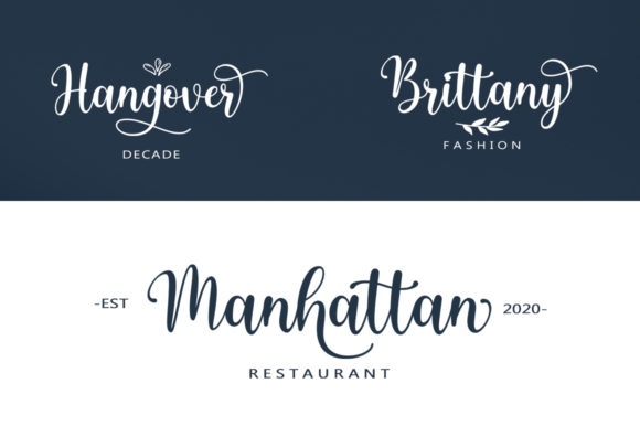 Bromley Hatch Script Font - Preview 2