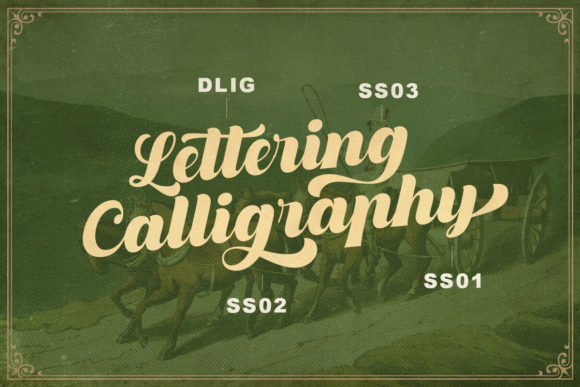 Dustland Font - Preview 1