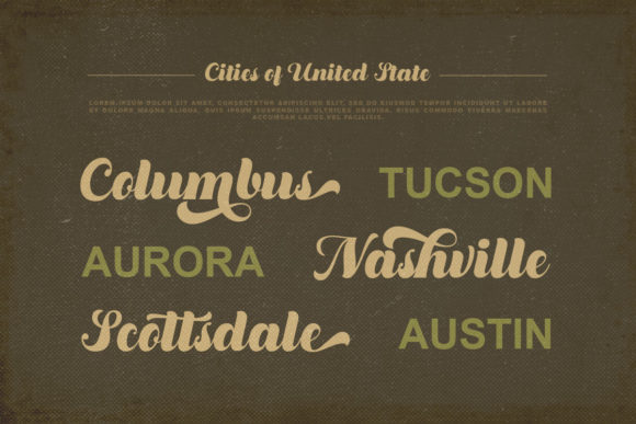 Dustland Font - Preview 4