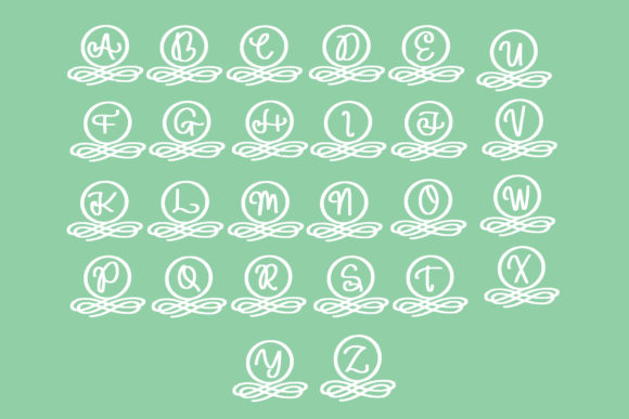 Elegant Monogram Font - Preview 4