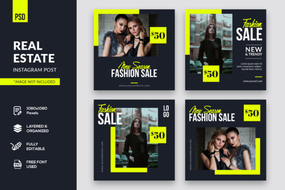 Fashion Instagram Post Graphics