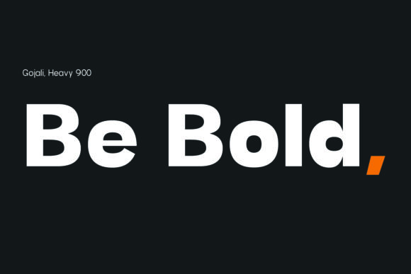 Gojali Font - Preview 3