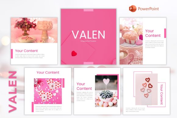 Instagram Feed Template Valen Graphics
