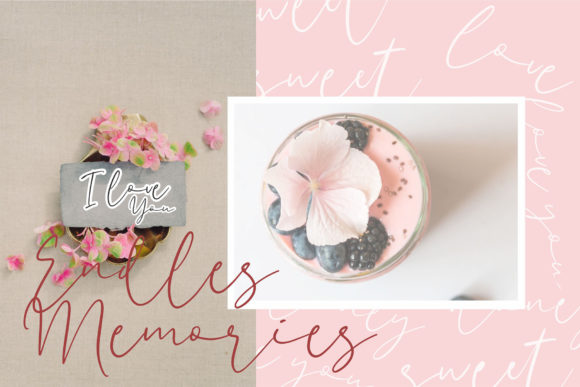 Kandita Font PNG with transparent background - Preview 3