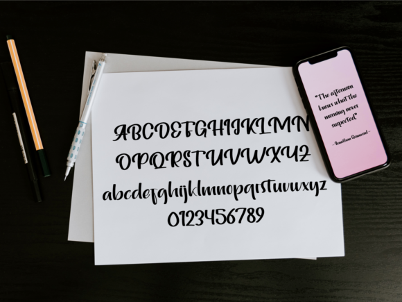 Afternoon Font - Preview 3