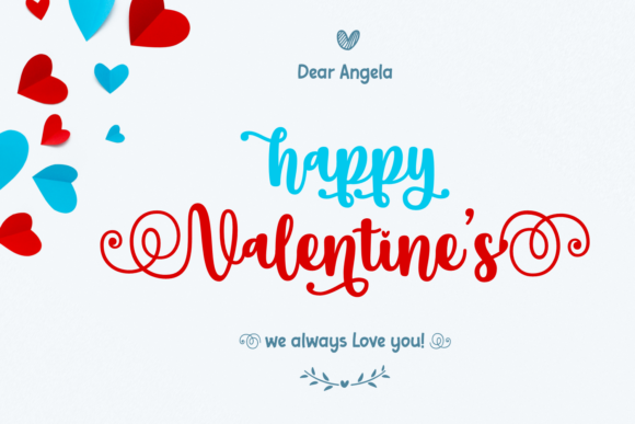 Back to Valentine Love Font - Preview 2