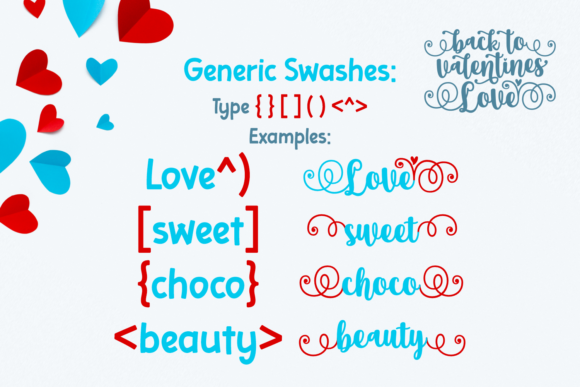 Back to Valentine Love Font - Preview 3